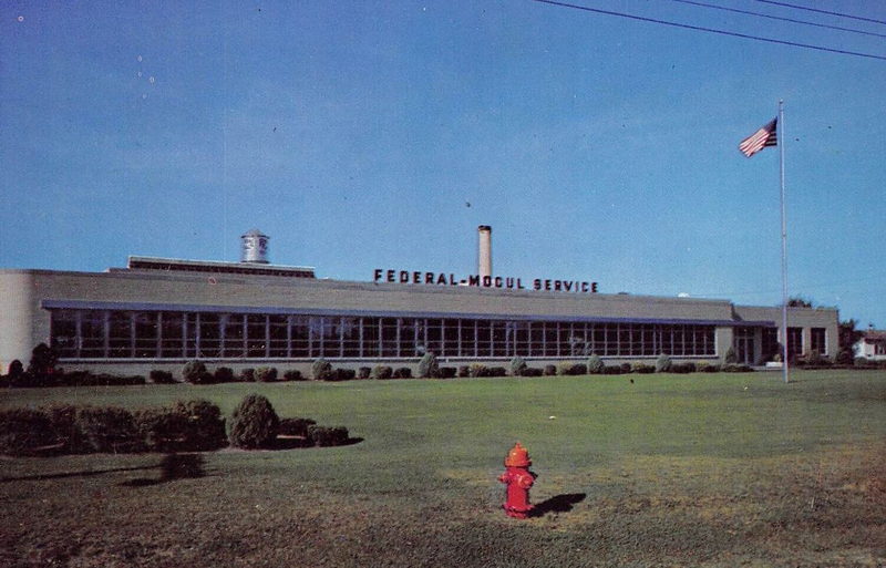 Federal Mogul Service Center - Postcard